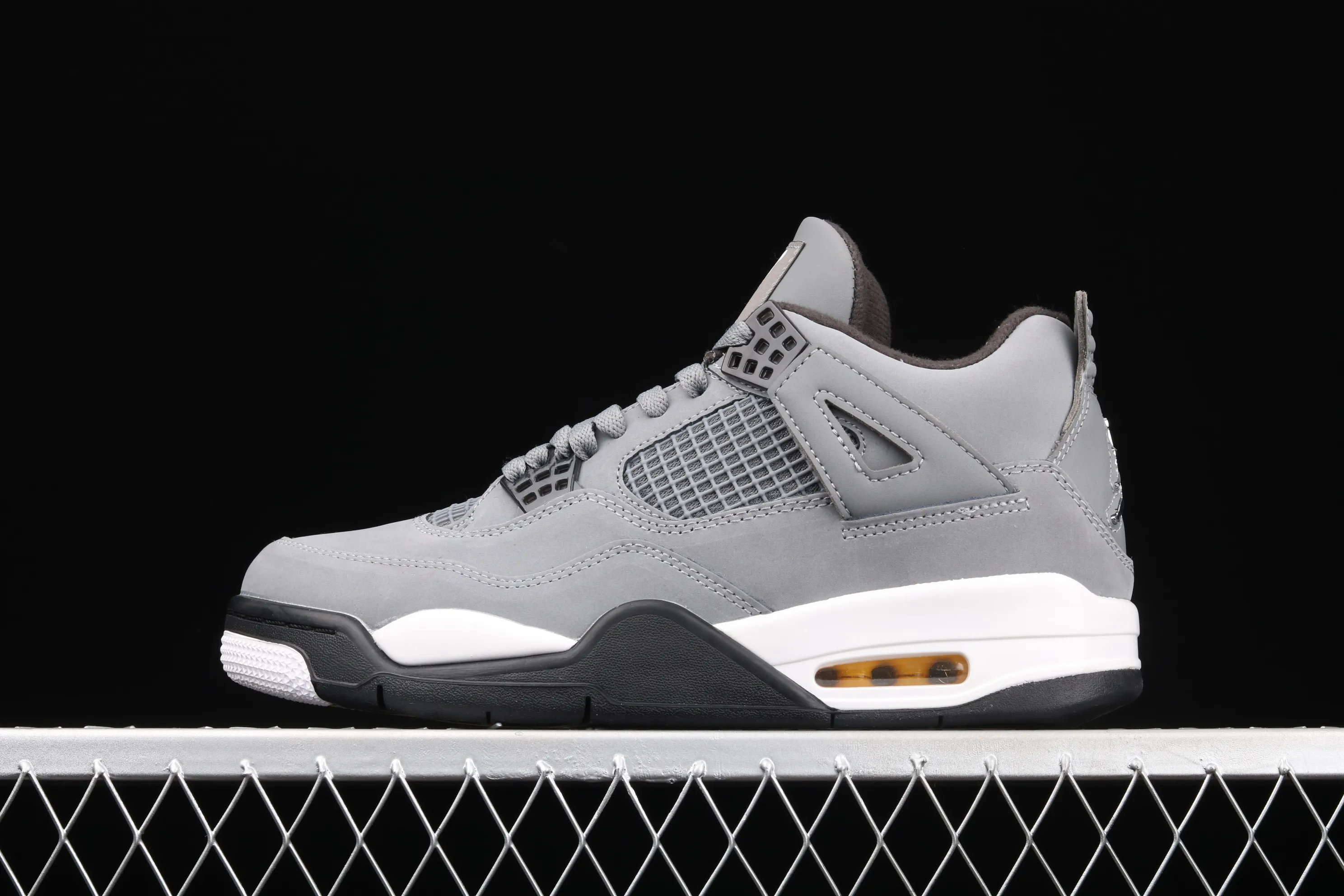 All categories Air Jordan Jordan series basketball shoes Air Jordan 4 Pure original Air Jordan 4 Retro "Cool Grey" AJ4 Joe 4 new cool gray 308497-007